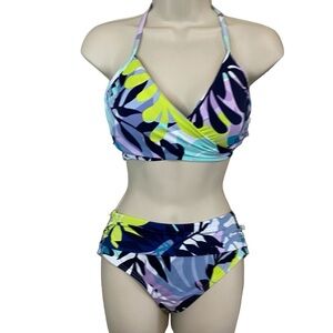 La Vie En Rose Aqua - 2 Piece Swim Suit - M - CO China